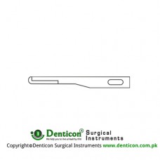 Micro Scalpel Blade No. 64 Pack of 25 Stainless Steel,